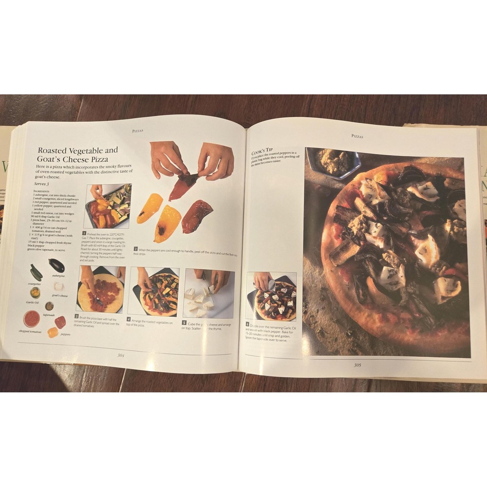 The Vegetarian Cookbook 1999, vegetables tofu grains pasta soups - Picture 7 of 7